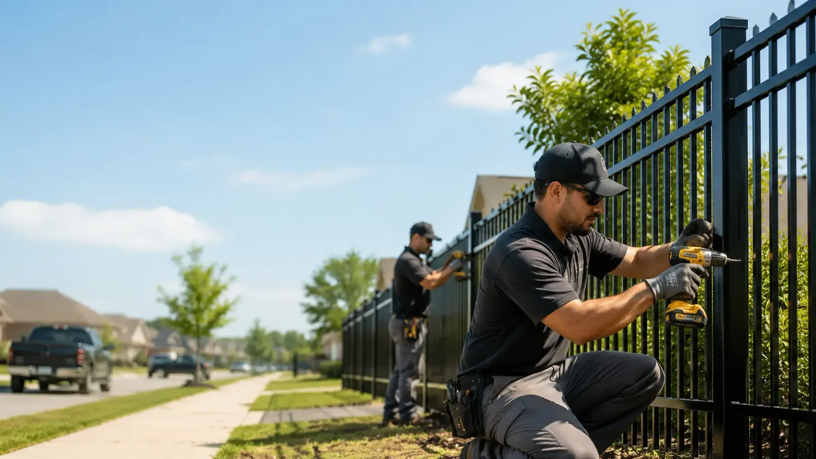 Metal Fence Installation in Lee Center, IL